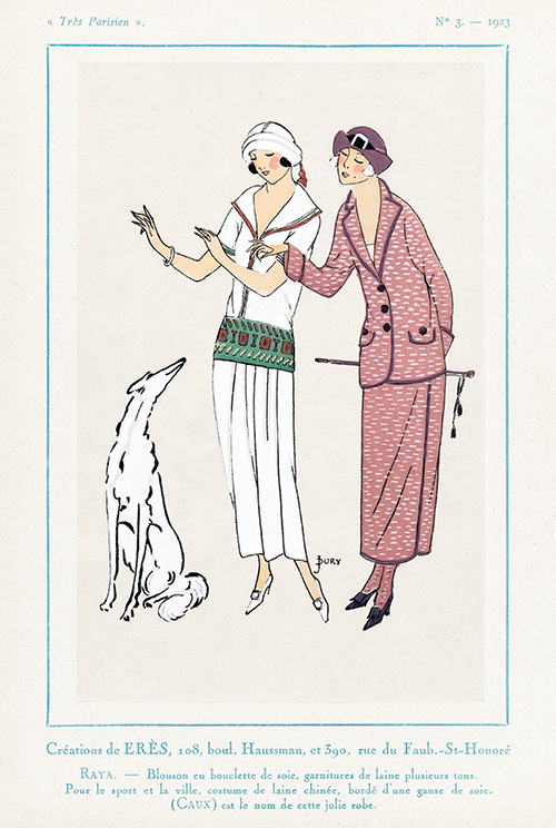 créations de erès (1923) très parisien  