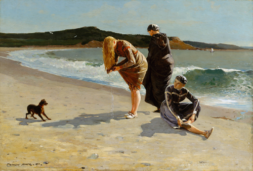 eagle head, manchester, massachusetts (high tide) (1870) winslow homer 