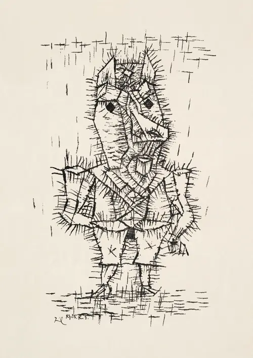 ass (esel) (1925) paul klee 