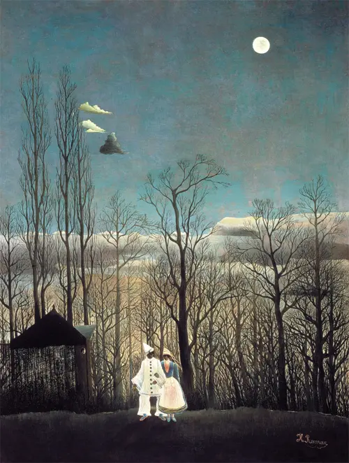 carnival evening (1886) henri rousseau 