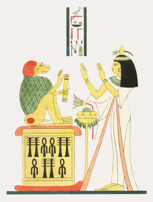 cynocephalus, emblem of thoth (1823 1825)  