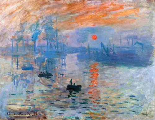 impression, sunrise (1872) claude monet 