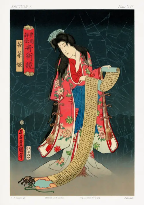 messenger reading royal message (1884) the ornamental arts of japan g a audsley japan 
