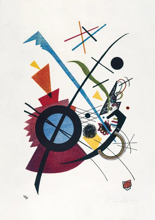 violet (1923) vasilij vasiljevič kandinski 
