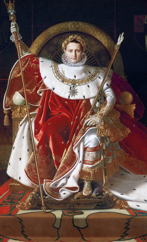 napoleon i on his imperial throne (1806) jean auguste dominique ingres 