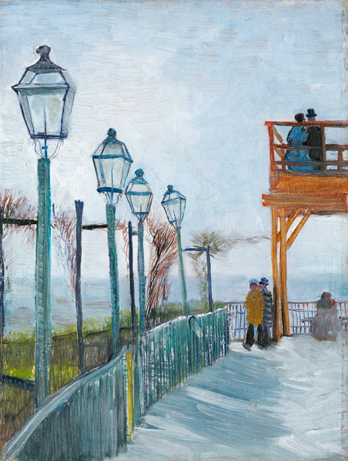 terrace and observation deck at the moulin de blute fin, montmartre (1887) vinsent van gog 