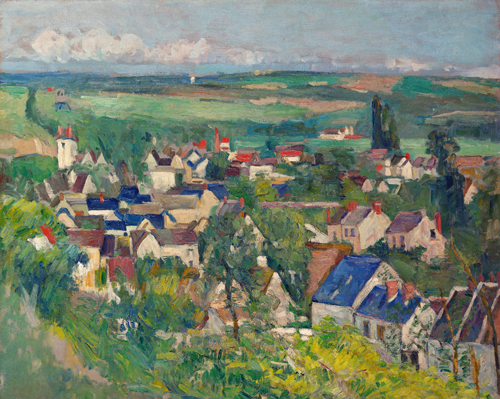 auvers, panoramic view (1873 1875) paul cézanne 