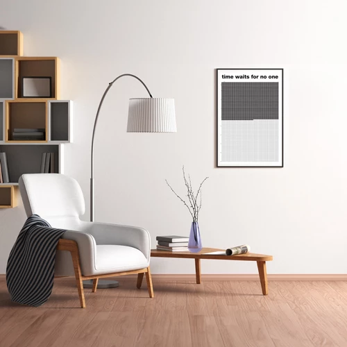život u nedeljama interaktivni motivacioni poster  