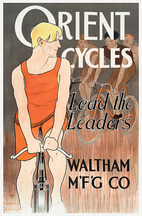 orient cycles (1895) edward penfield 