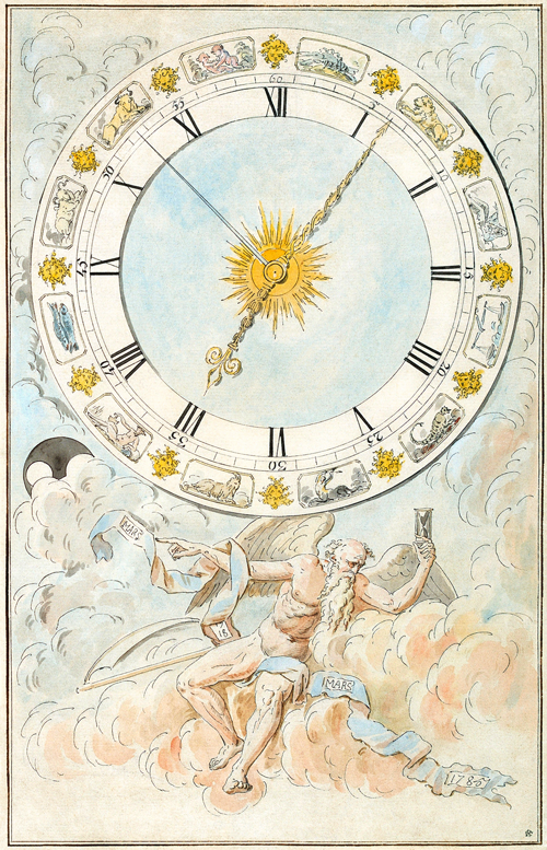 zodiac clock louis félix de la rue 