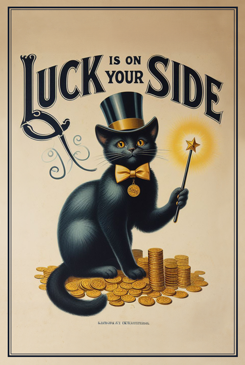 luck is on your side  