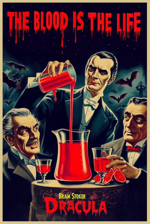 the blood is the life bram stoker, dracula  