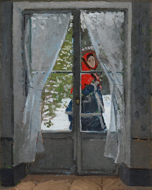 the red kerchief (1868 1873) claude monet 
