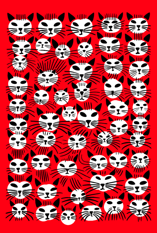cats brkovi (crveno)  