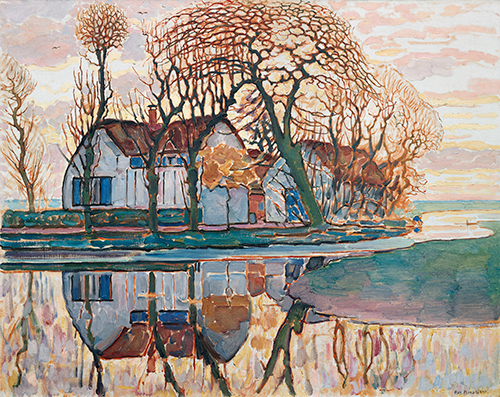 farm near duivendrecht (1916) piet mondrian 