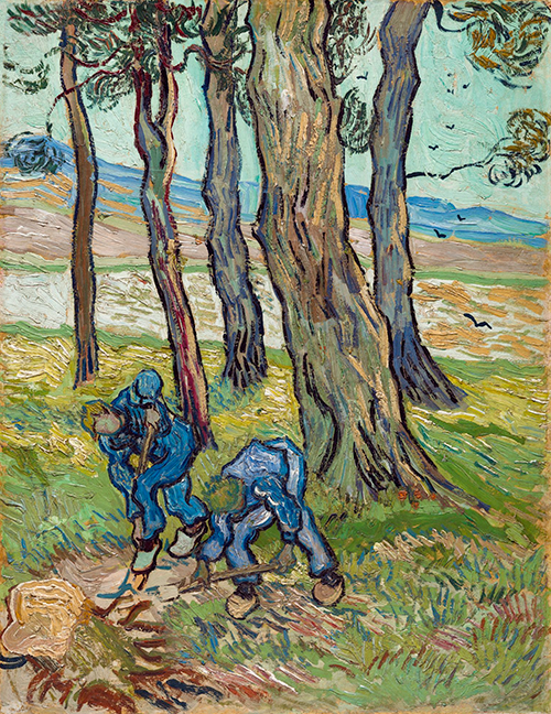 the diggers (1889) vinsent van gog 