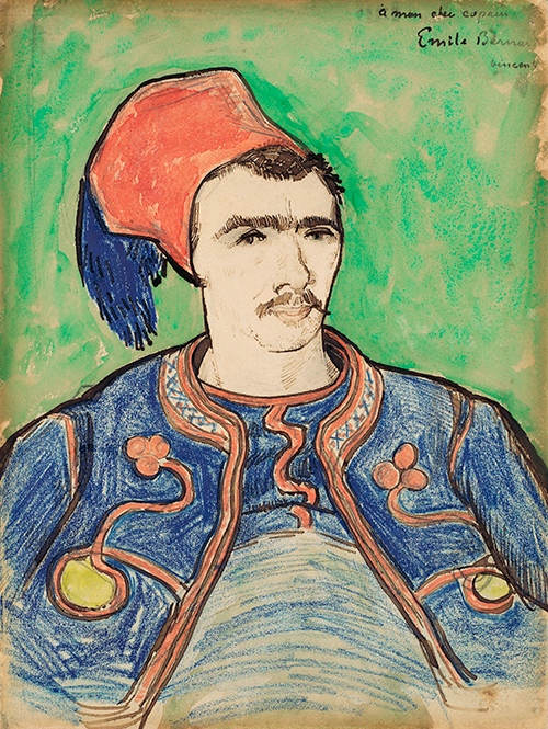 the zouave (1888) vinsent van gog 