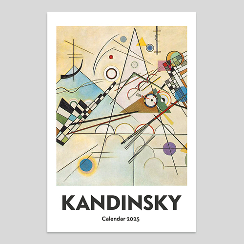 kandinsky zidni kalendar za 2025 godinu  