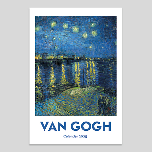 van gogh zidni kalendar za 2025 godinu  
