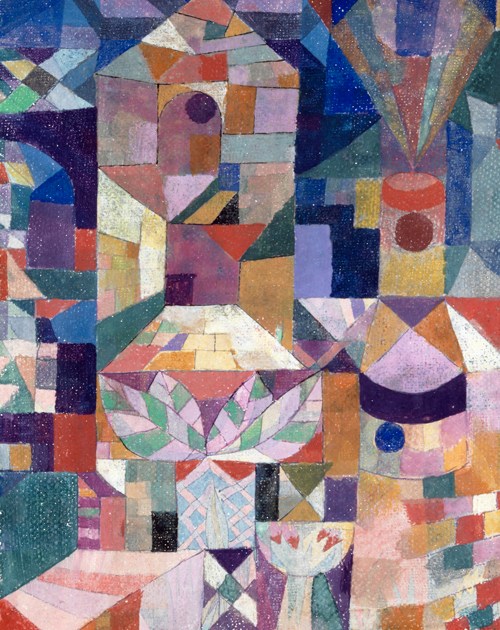 burggarten (1919) paul klee 