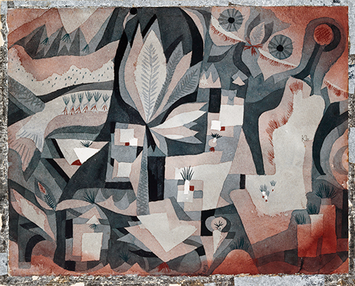 dry cooler garden (1921) paul klee 