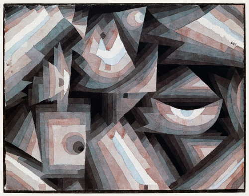 kristalna gradacija (1921) paul klee 