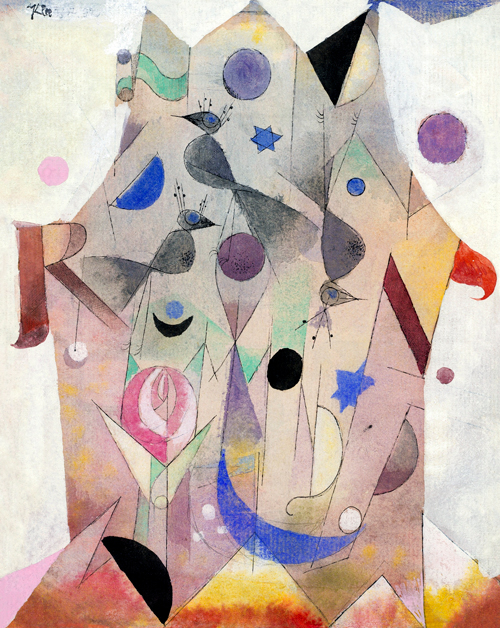 persijski slavuji (1917) paul klee 