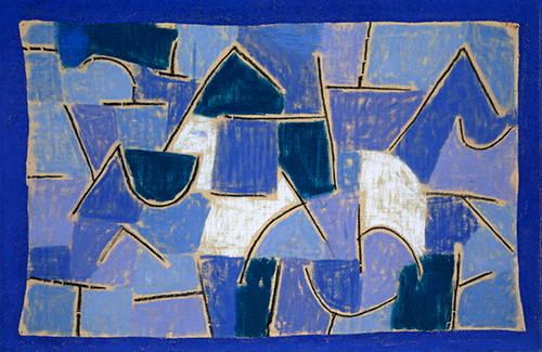 plava noć (1937) paul klee 