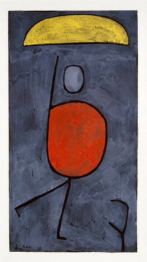 sa kišobranom (1939) paul klee 