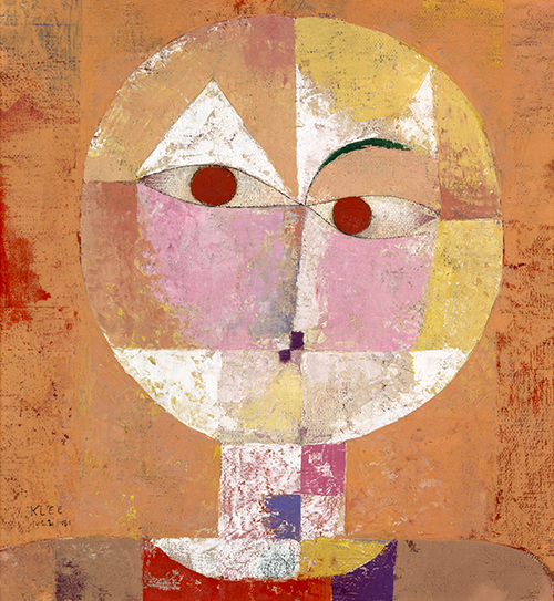 senecio (baldgreis) (1922) paul klee 