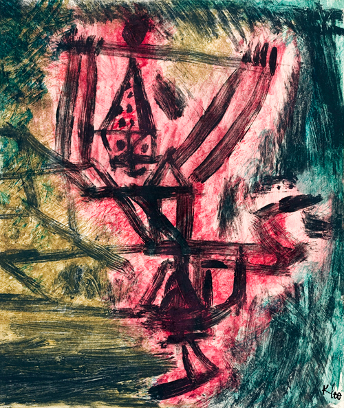 vatreni klovn i (1921) paul klee 