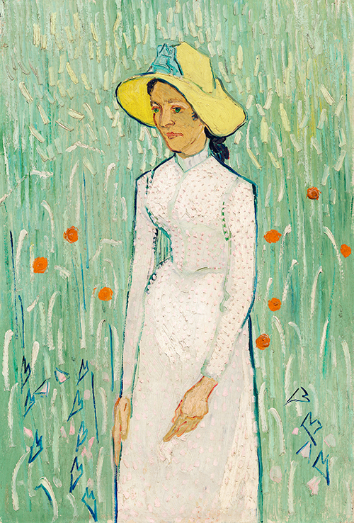 devojka u belom (1890) vinsent van gog 