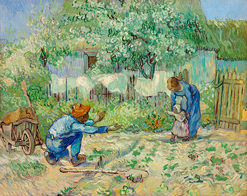 prvi koraci (1890) vinsent van gog 