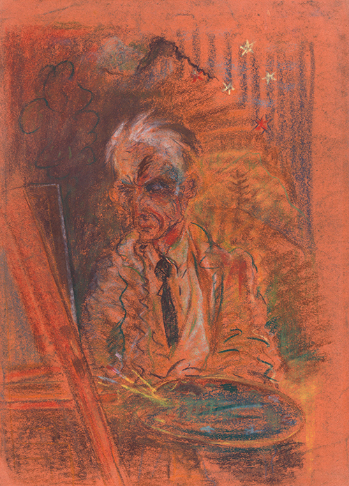 autoportret (1925 1930) arnold peter weisz kubínčan 