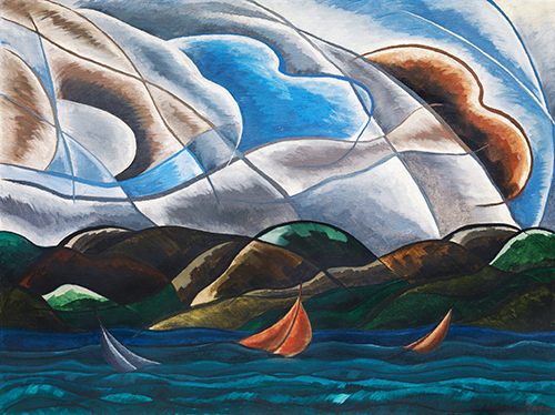 oblaci i voda (1930) arthur dove 