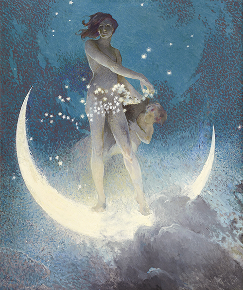 proleće rasipa zvezde (1927) edwin blashfield 