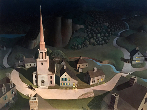 the midnight ride of paul revere (1931) grant wood 