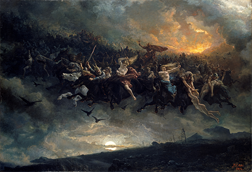 odinov divlji lov (1872) peter nicolai arbo 