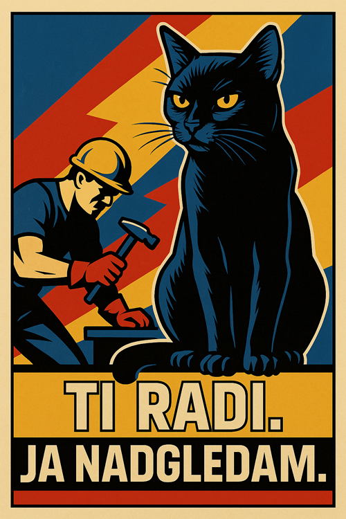 ti radi ja nadgledam  