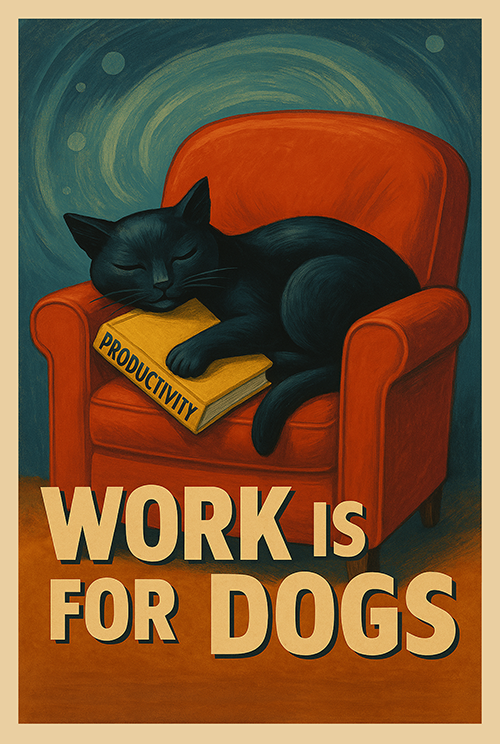work is for dogs  