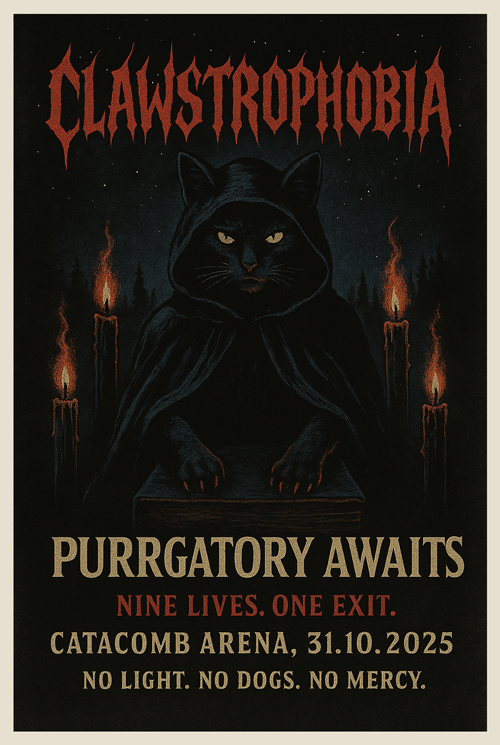 clawstrophobia purrgatory awaits  