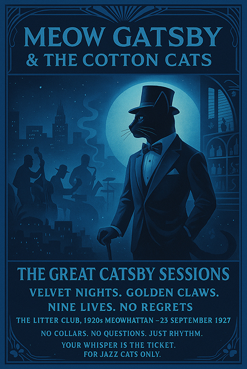 meow gatsby amp the cotton cats the great catsby sessions (plavo)  