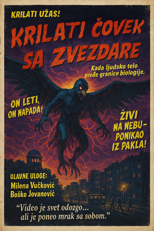 krilati čovek sa zvezdare  