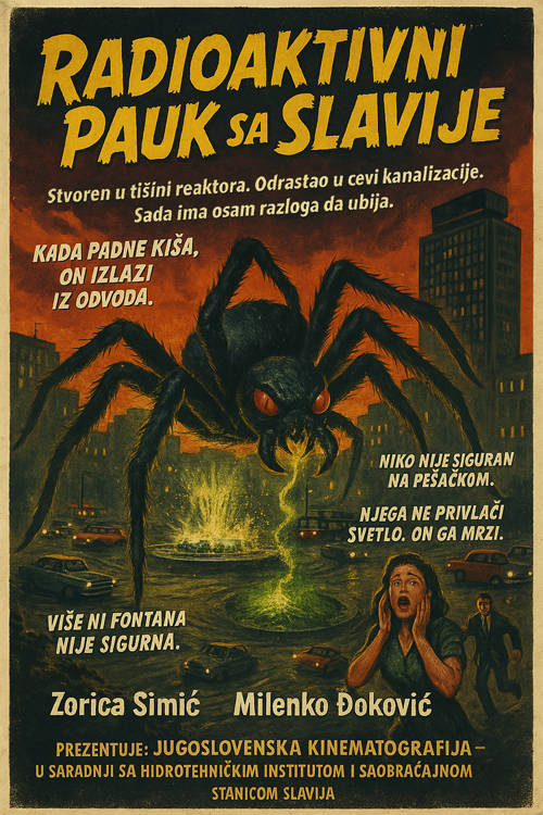 radioaktivni pauk sa slavije  