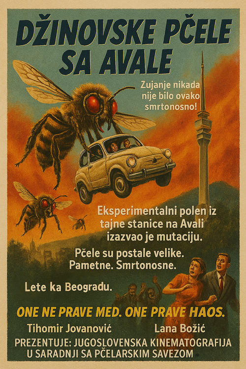 džinovske pčele sa avale  