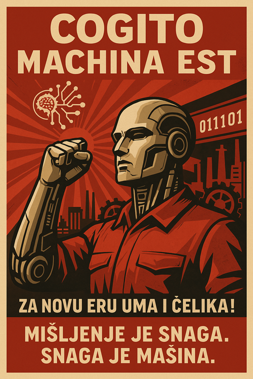 cogito machina est snaga je mašina  