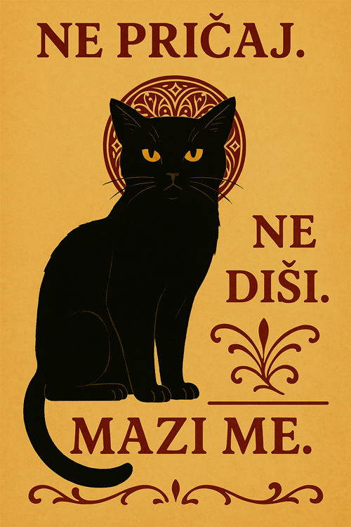 ne pričaj ne diši mazi me  