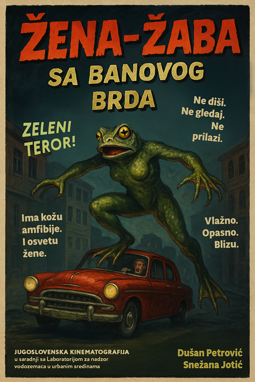 žena žaba sa banovog brda  