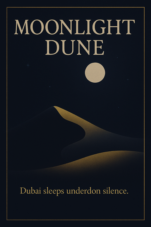 moonlight dune dubai sleeps under golden silence  