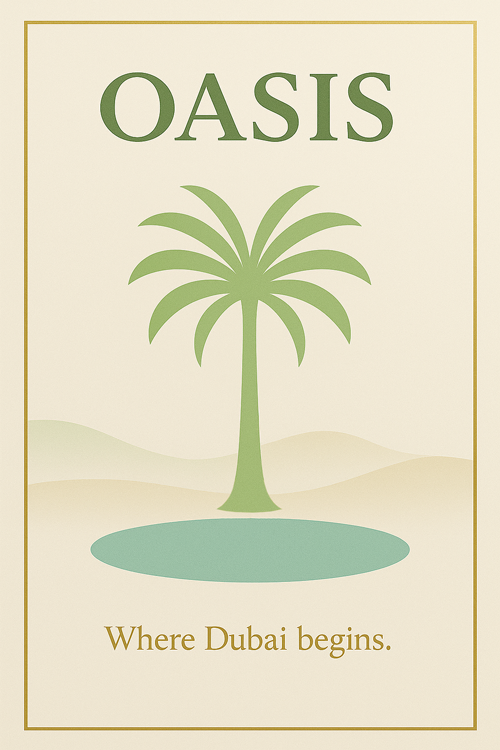 oasis where dubai begins  
